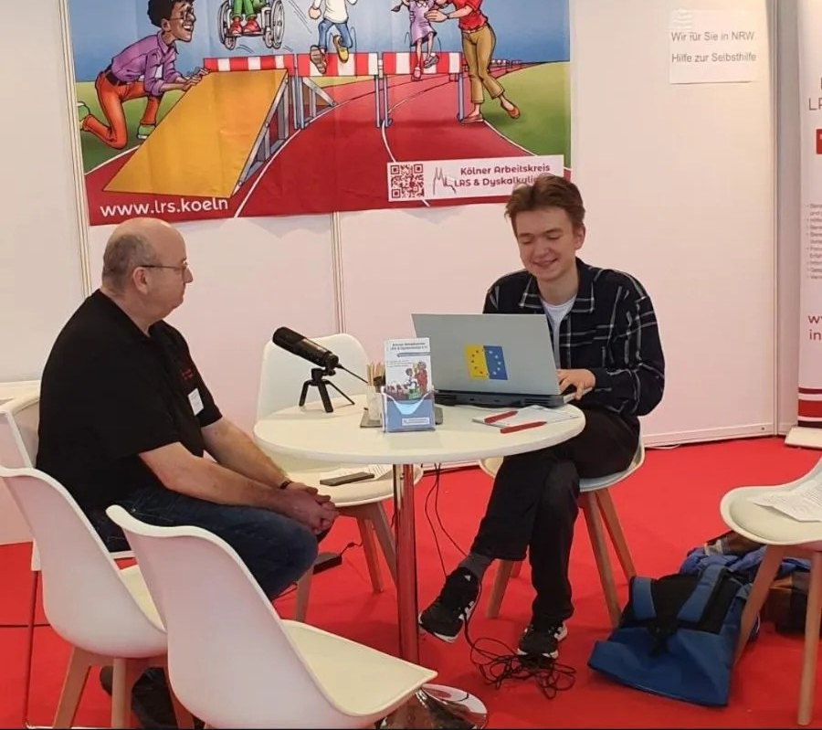 Das Gespräch von Hendrik Heim mit dem ersten Vorsitzenden des Kölner Arbeitskreises LRS und Dyskalkulie e.V.